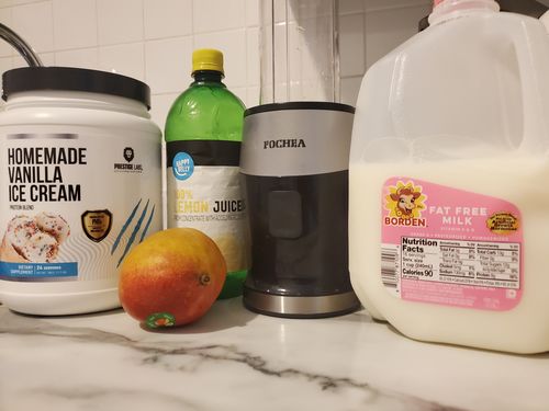 Customer photo review of Protein Blend