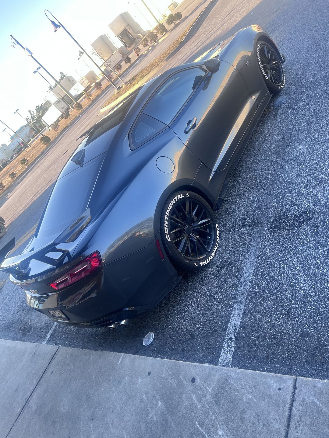 Customer photo review of 2016-2020 Chevy Camaro ZL1 1LE Full Carbon Fiber 1pc Rear Spoiler