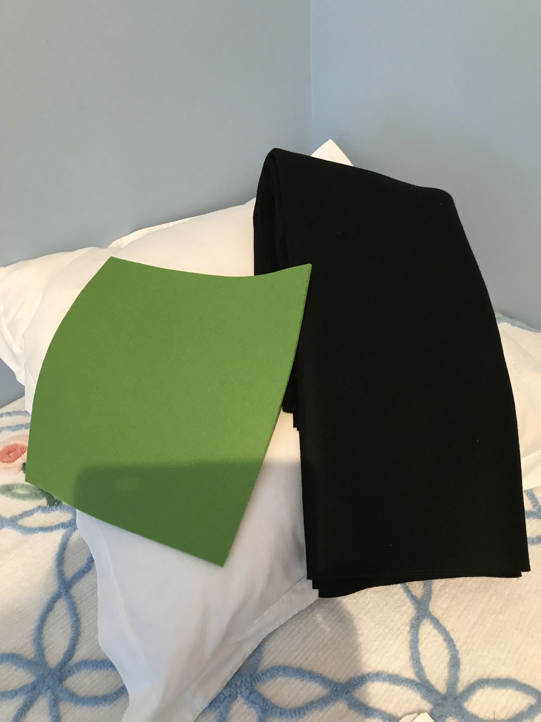 Customer photo review of 100% Wool Craft Felt By Yard