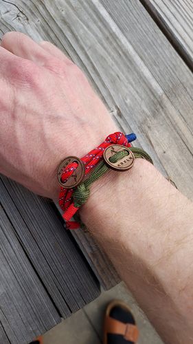 Customer photo review of Geschenkbox 2 IS MORE THAN 1 Armband-Set