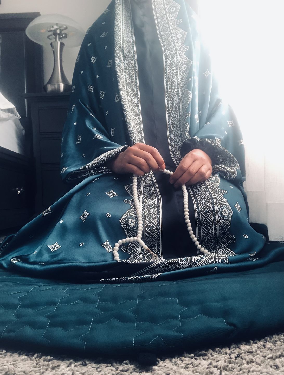 Customer photo review of MEDITATION- TEAL