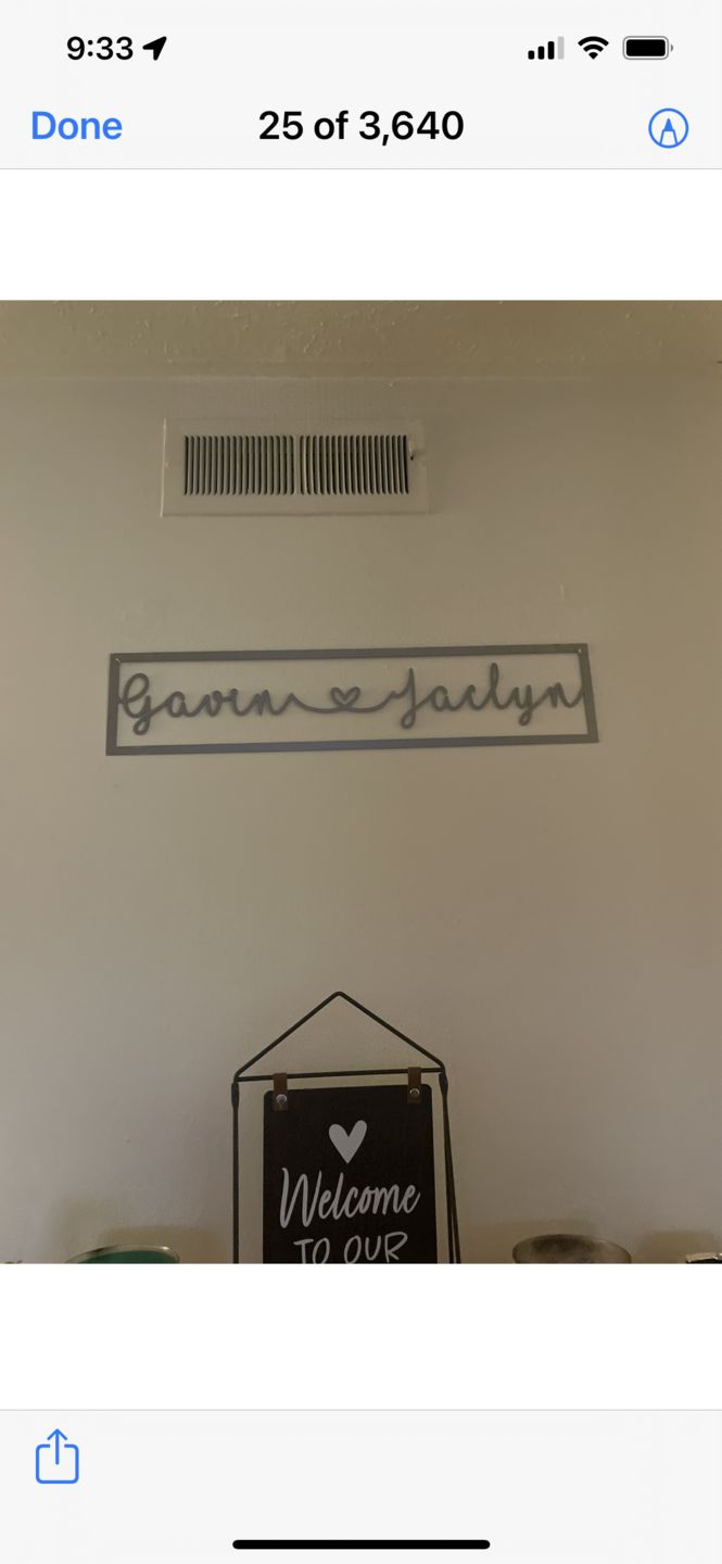 Customer photo review of I Heart You