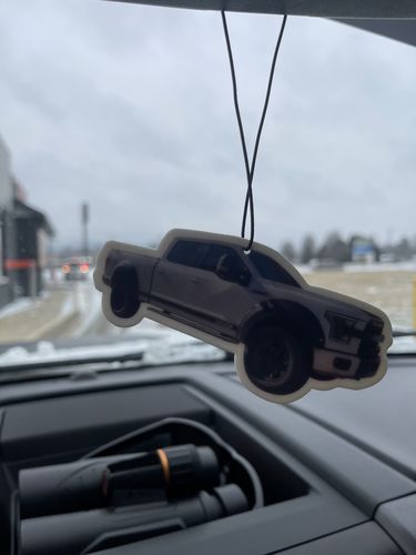 Customer photo review of Two Custom Air Fresheners