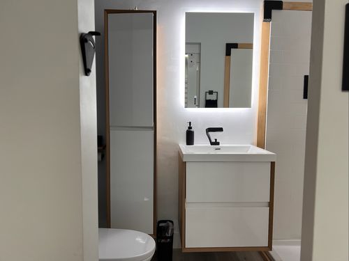 Customer photo review of Sottile Floating Vanity