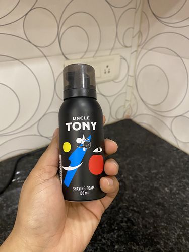 Customer photo review of SHAVING FOAM