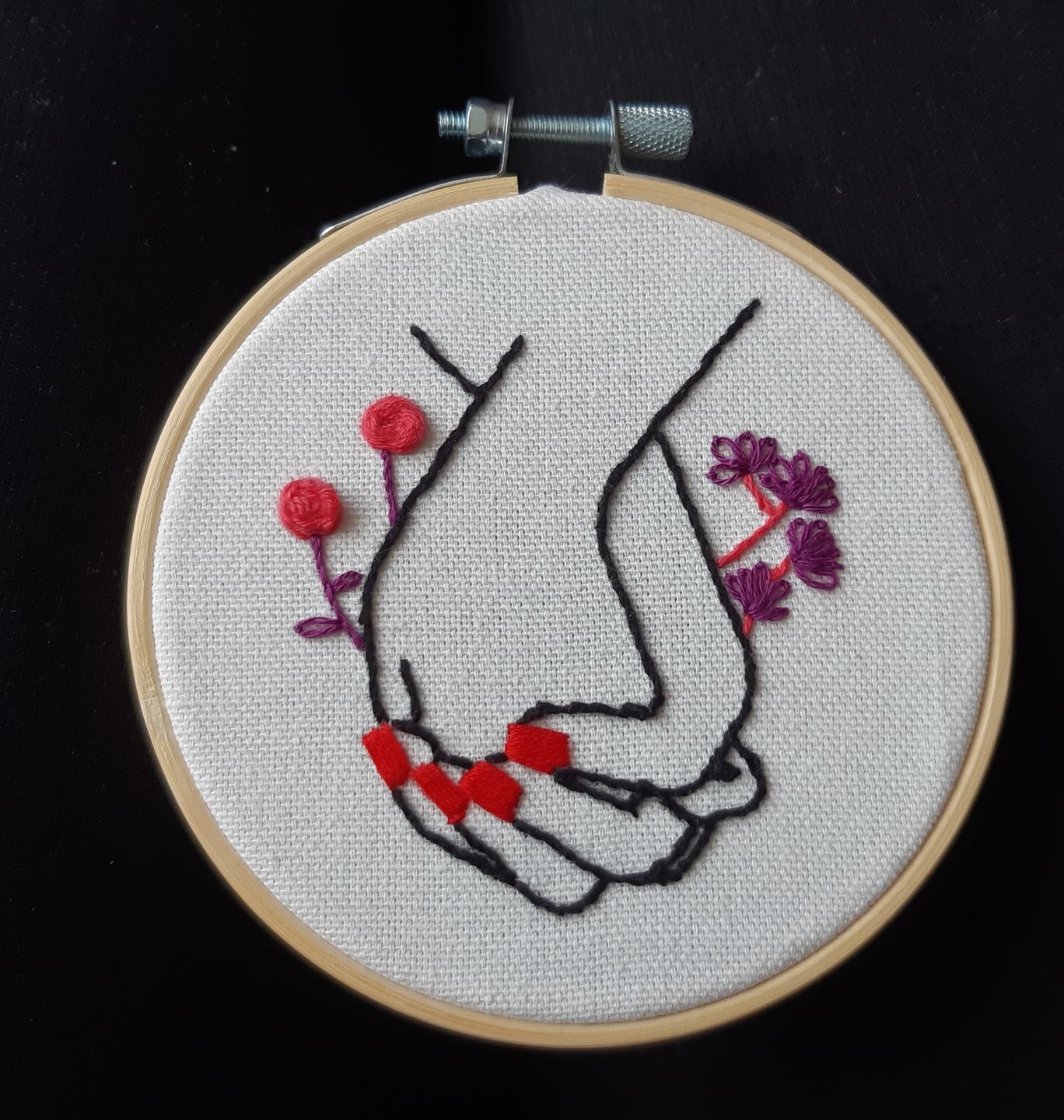 Customer photo review of Kit Broderie - Toi & moi