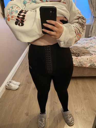 Customer photo review of Waist Training Leggings