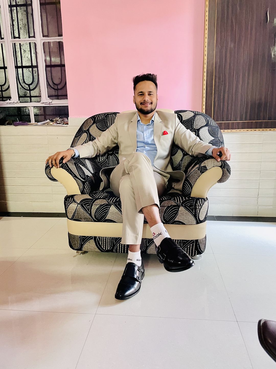 Customer photo review of Goodyear Welted - Double Monk Strap - Black