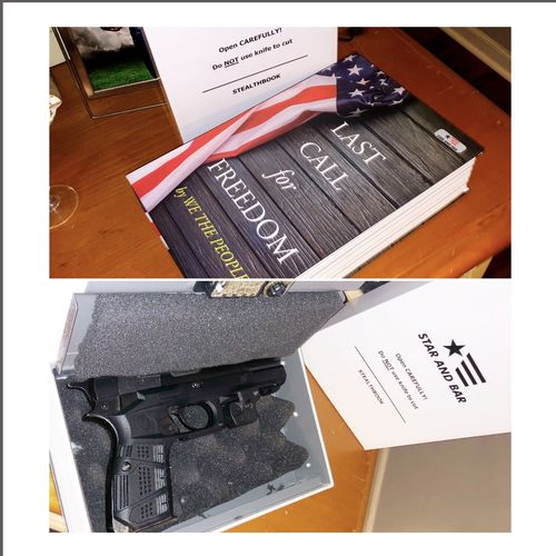 Customer photo review of Star and Bar StealthBook