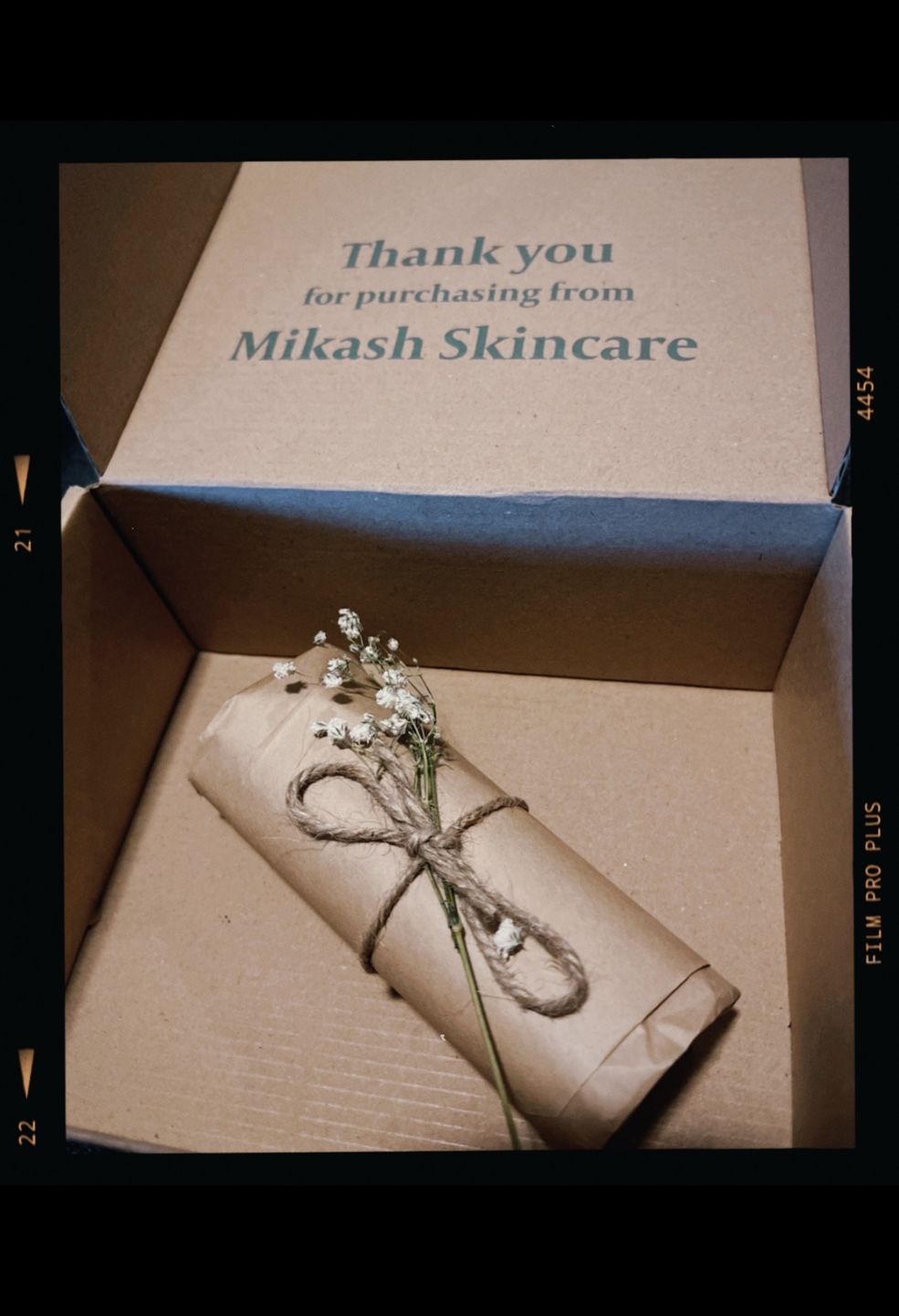 Customer photo review of I AM RADIANT FACE OIL