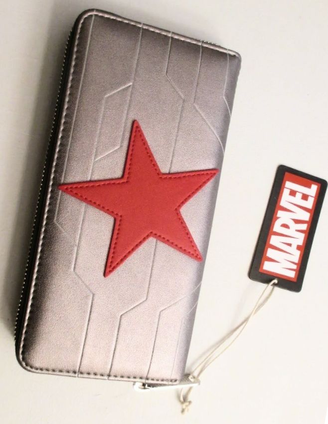 Customer photo review of Marvel Winter Soldier Cosplay Zip-Around Wallet