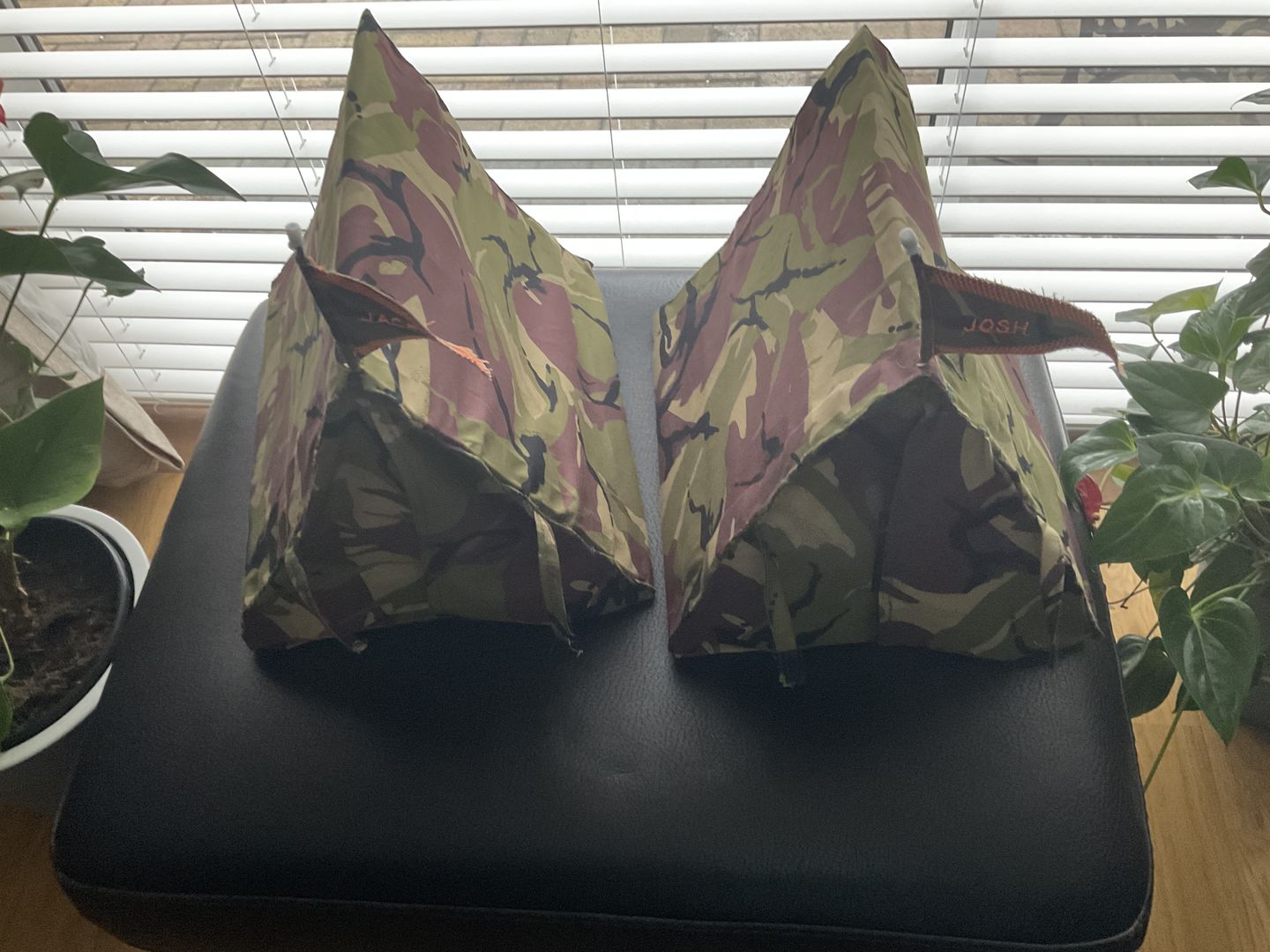 Customer photo review of Camouflage 100% Cotton Drill Fabric