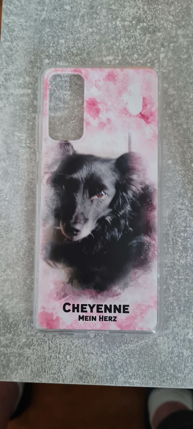 Customer photo review of Wasserfarbenrahmen - Individuelle Handyhülle