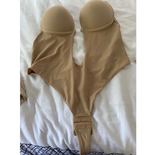 Customer photo review of Backless and Strapless Bodysuit