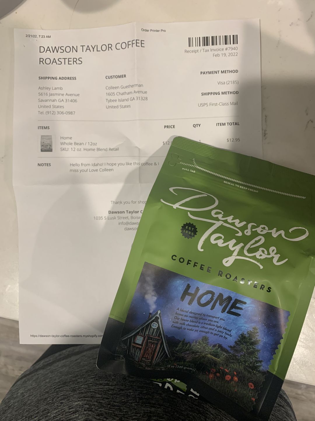 Customer photo review of Home