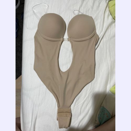 Customer photo review of Backless and Strapless Bodysuit