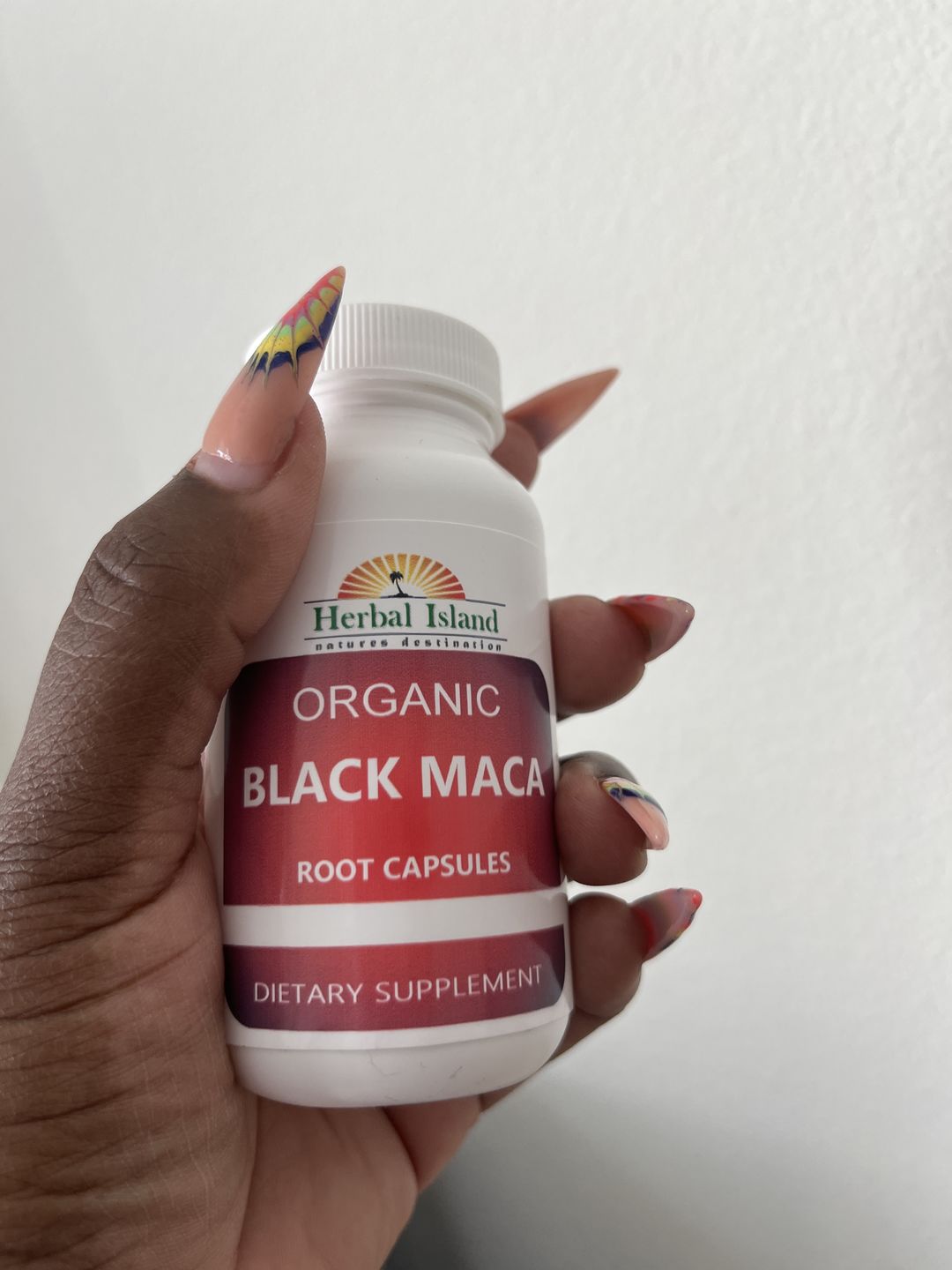 Customer photo review of Black Maca Root Capsules