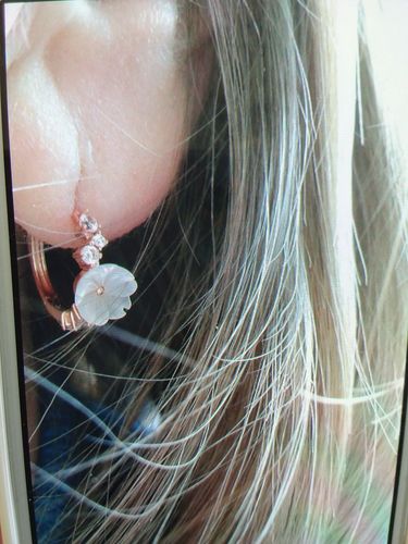 Customer photo review of Boucles d'oreilles Chloé