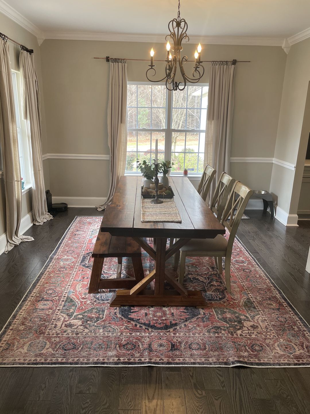 Customer photo review of Distressed Vintage Kendra Area Rug