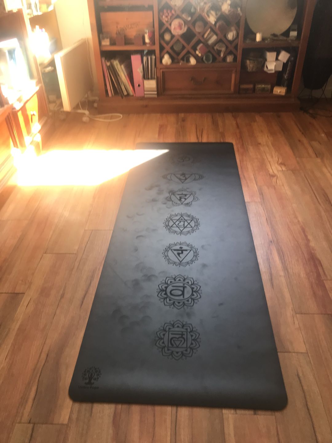 Customer photo review of Black Yoga Mat