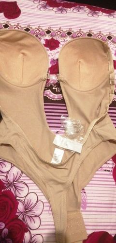 Customer photo review of Backless and Strapless Bodysuit