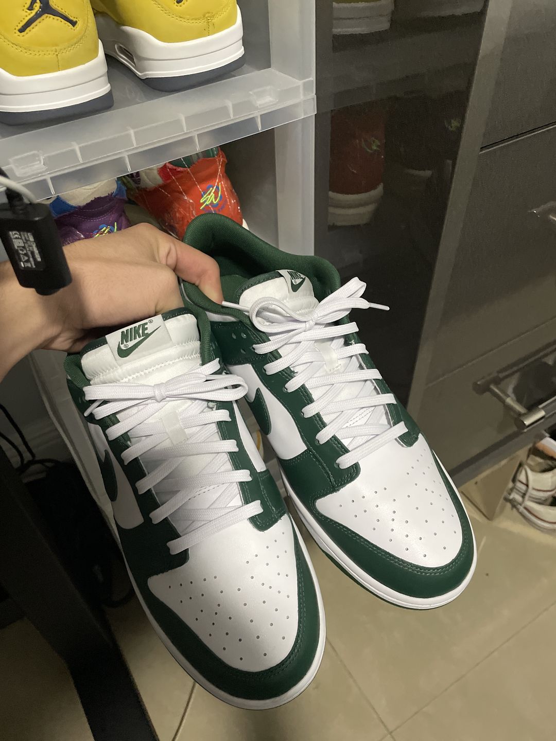 Customer photo review of Flat Standard Shoe Laces - Solids