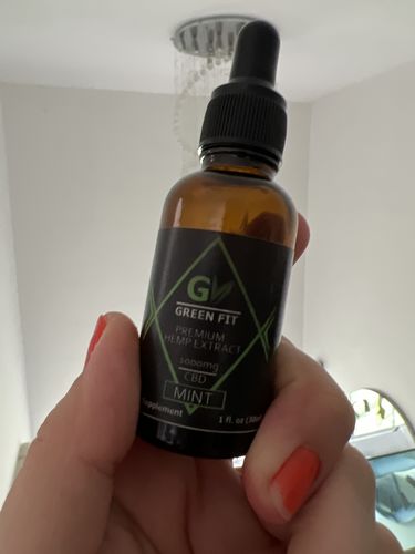Customer photo review of CBD Greenfit 1000mg