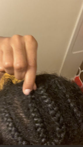 Customer photo review of Kerry Berry Growth Oil