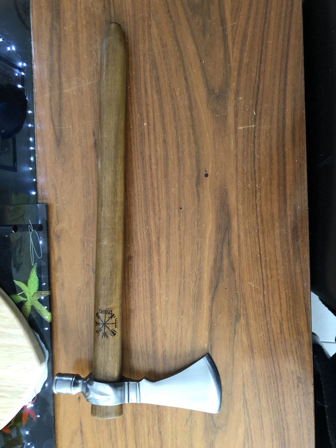 Customer photo review of Tomahawk Peace Pipe