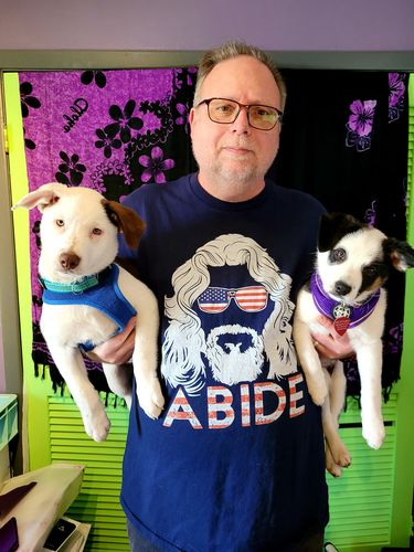Customer photo review of USA Abide Cotton Tee