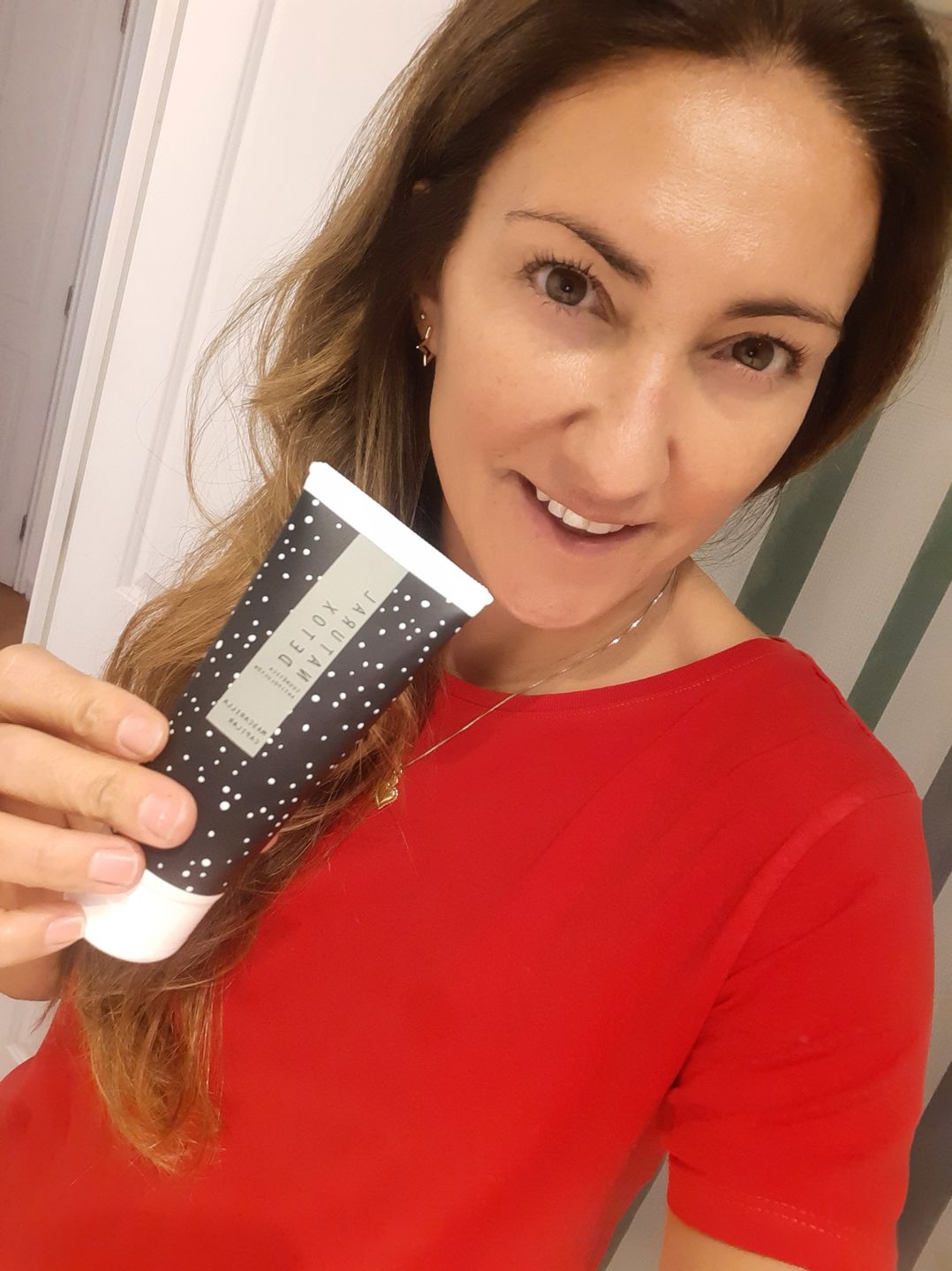 Customer photo review of MASCARILLA CAPILAR 100 ML