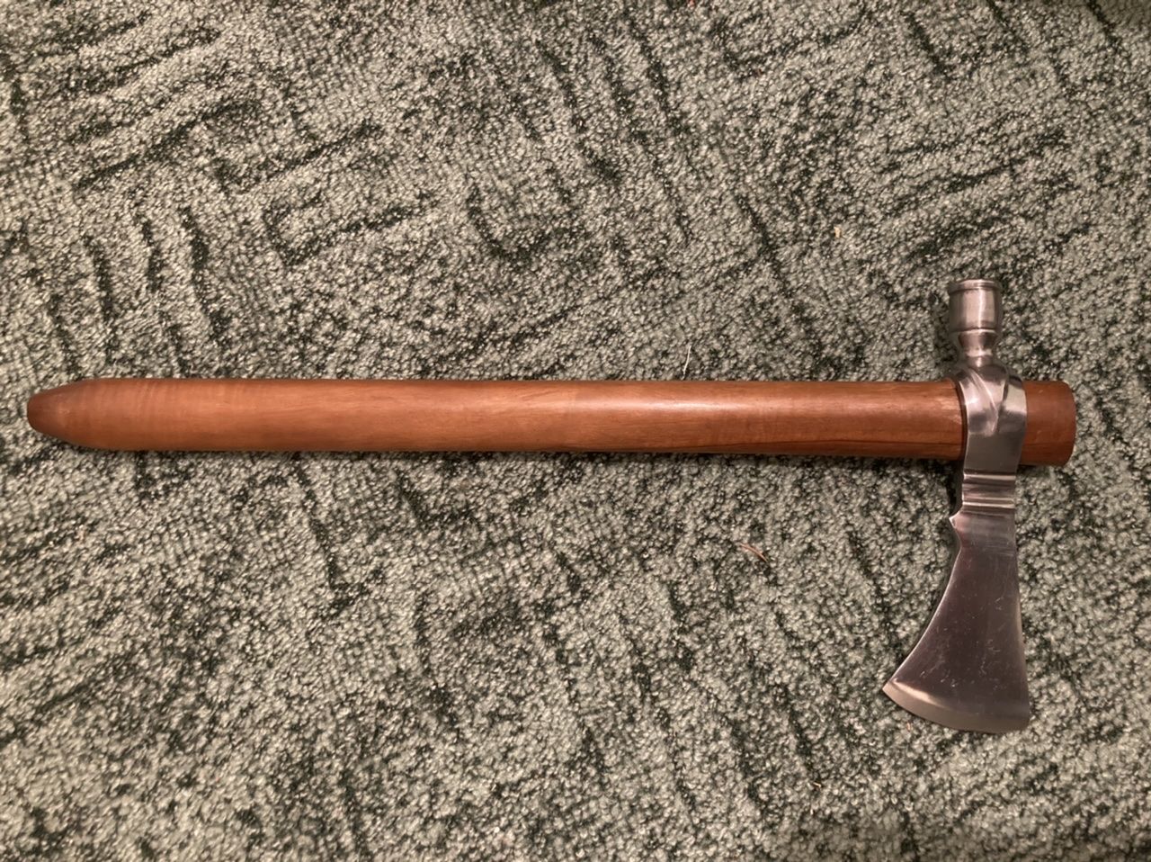 Customer photo review of Tomahawk Peace Pipe
