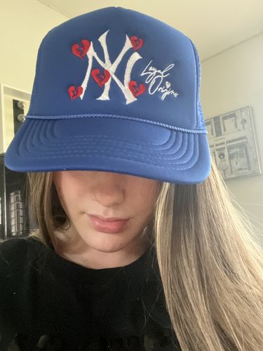 Customer photo review of NY Signature Trucker in Royal Blue
