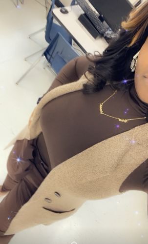 Customer photo review of Classy Girl Cardigan Vest (Heather Pink) up to 2XL