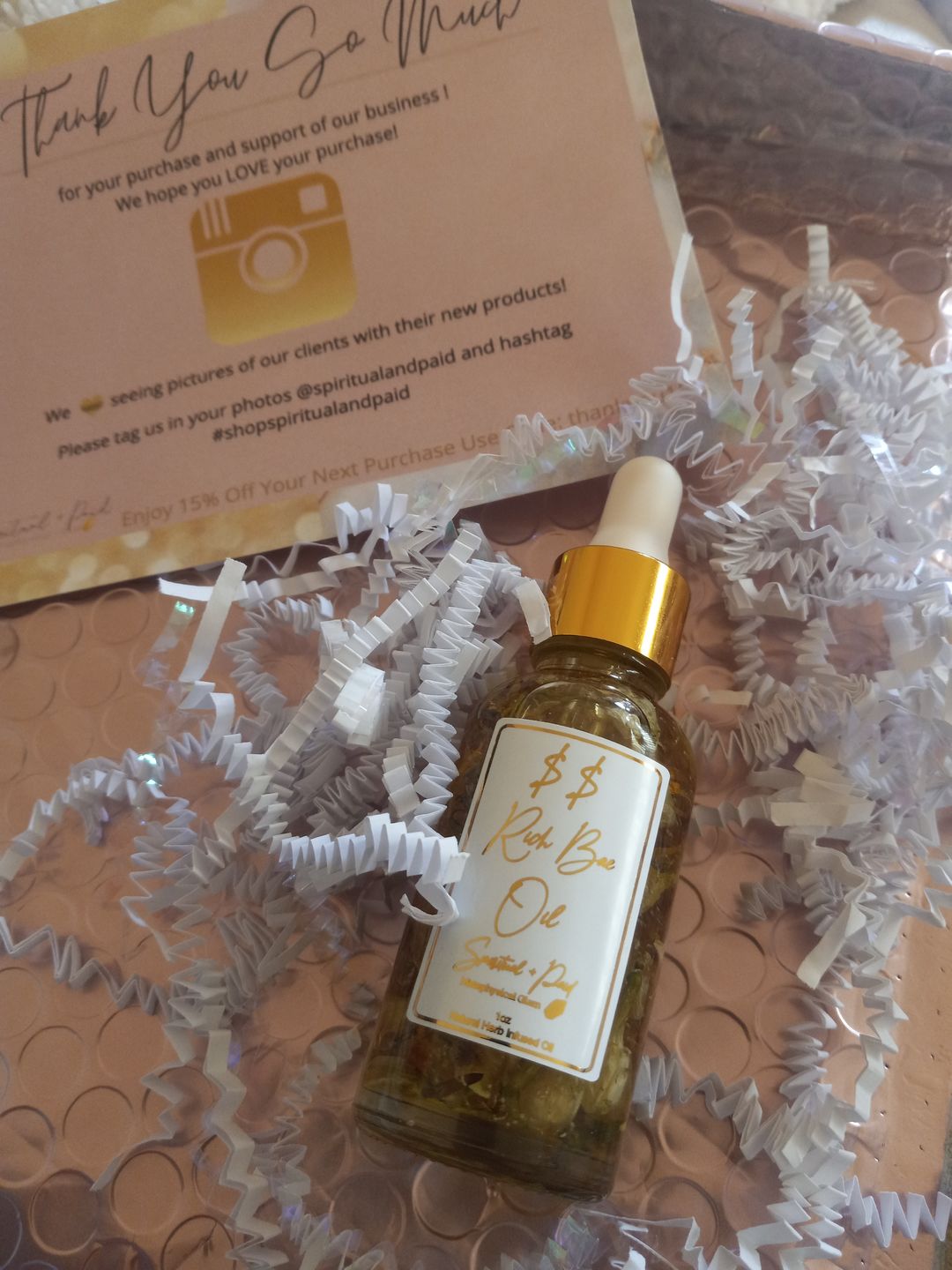 Customer photo review of Manifest That $h*t Limited Edition Manifestation Candle- Alchemy - Rapid Manifestation