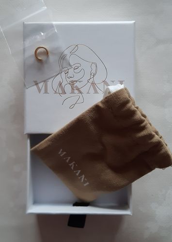 Customer photo review of EARCUFF︱DOUBLE GOLD