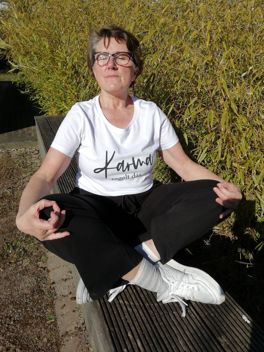 Customer photo review of Karma regelt das 100% Bio T-Shirt