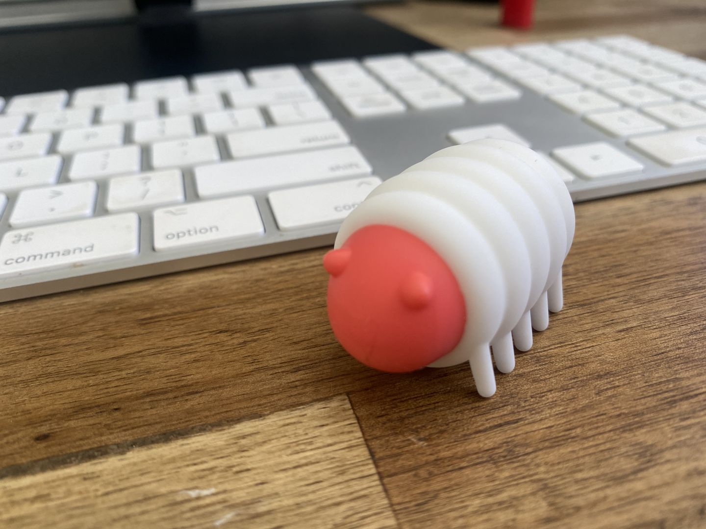 Customer photo review of Mayitwill Little Snow Monster Automatic Cat Toy