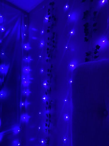 Customer photo review of DormVibes Color Changing Wall Lights