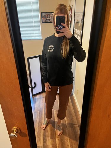 Customer photo review of NICE GIRLS CLUB CREW FLEECE