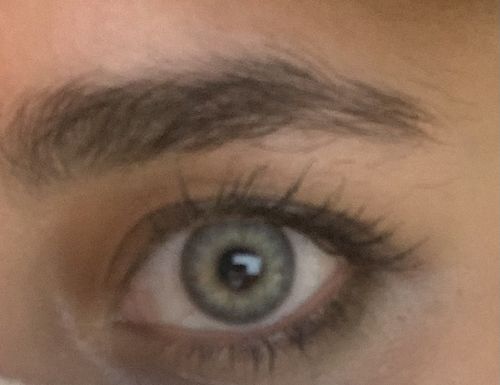 Customer photo review of Bloom Gray Contact Lenses(12 months wear)
