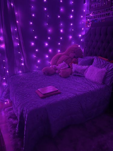 Customer photo review of DormVibes Color Changing Wall Lights