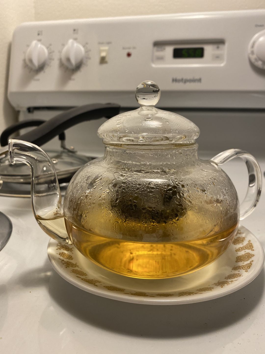 Customer photo review of Glass Infusing Teapot (20oz) - Only Available in Person & Local Delivery