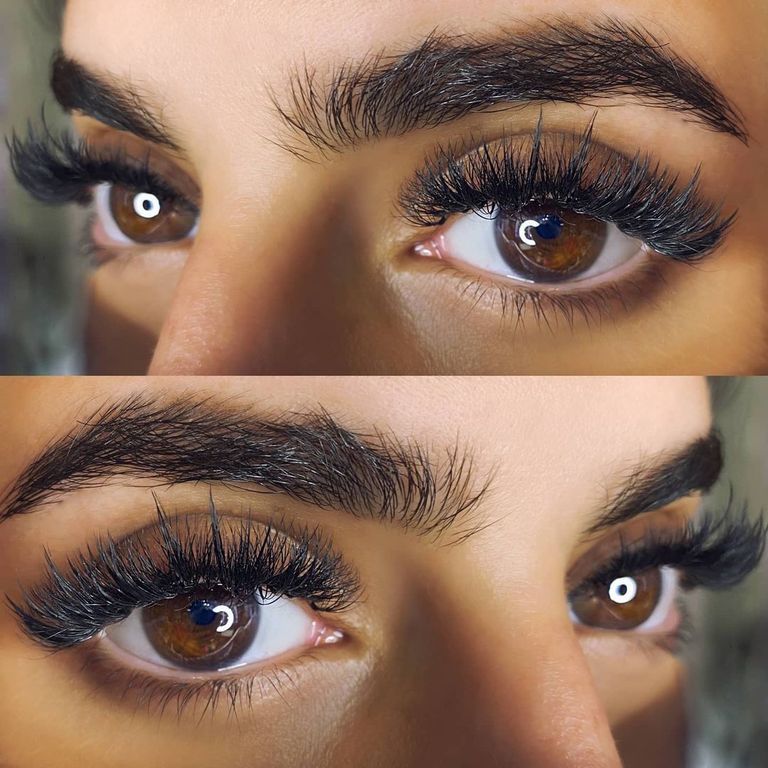 Customer photo review of Cat Style Lash Set Kit