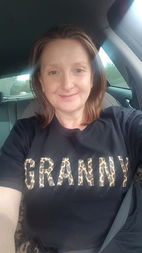 Customer photo review of Granny Leopard T-Shirt (MRK X)
