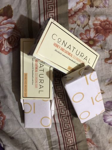 Customer photo review of Honey And Oatmeal Cleansing Bar