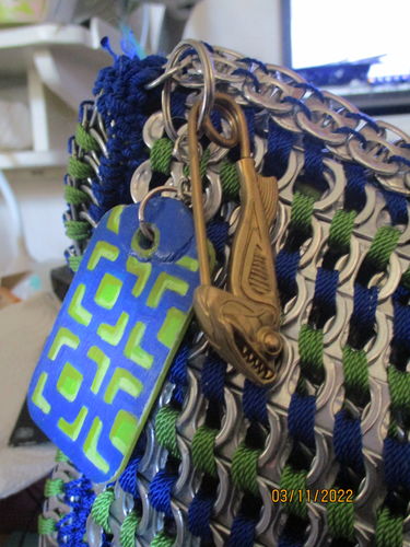 Customer photo review of Fish Keychain | Brass
