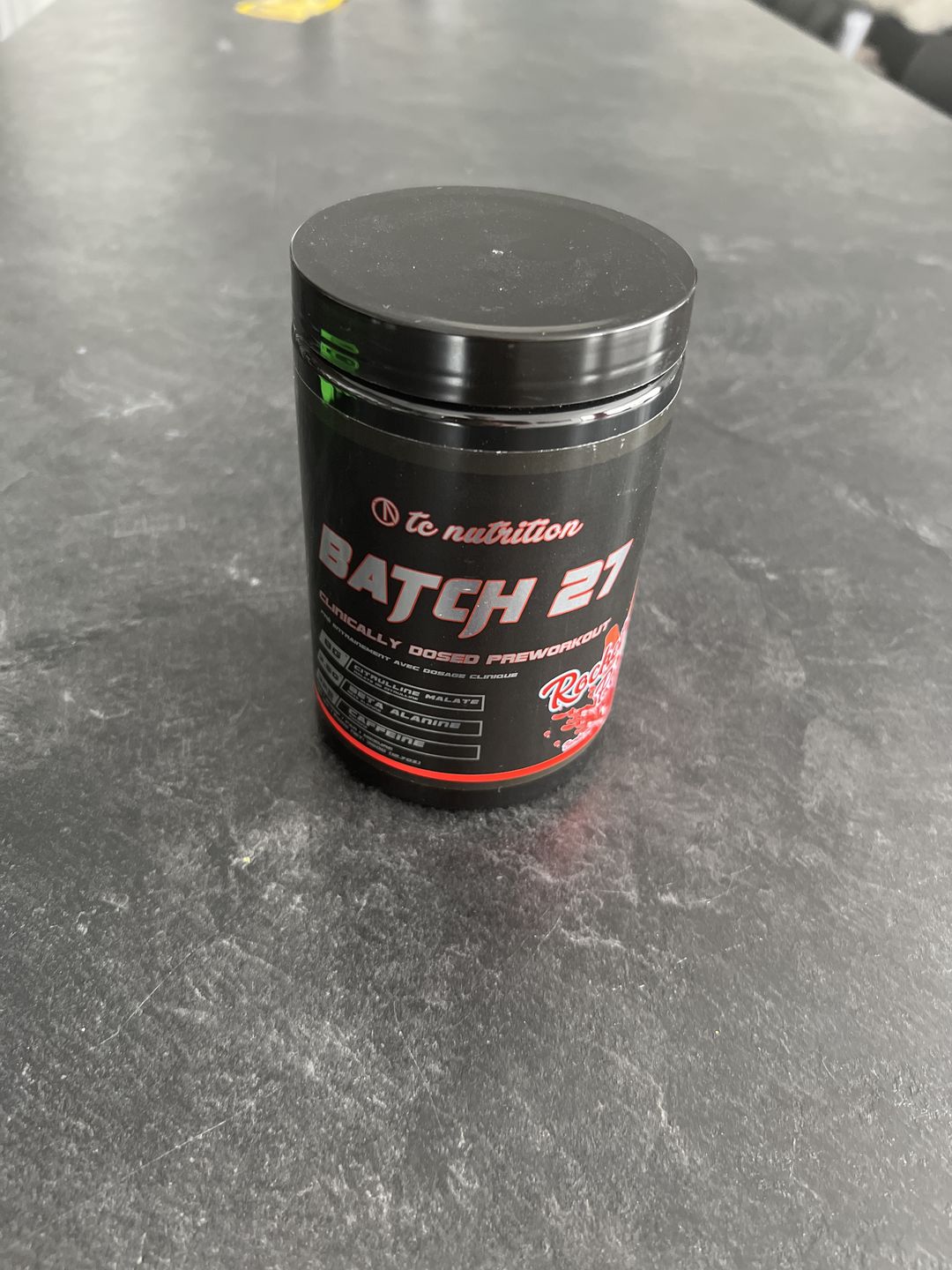 Customer photo review of TC Nutrition - Batch 27 Pre Workout 360g