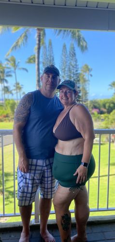 Customer photo review of 'Uplift' Plunging Bikini Top