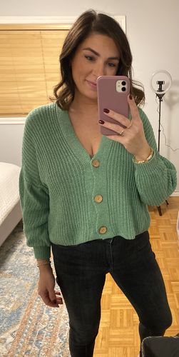 Customer photo review of Michelle Sweater